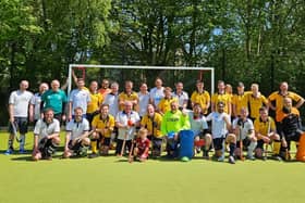 Former Buxton hockey players return for charity match in memory of team mate's dad. Photo submitted