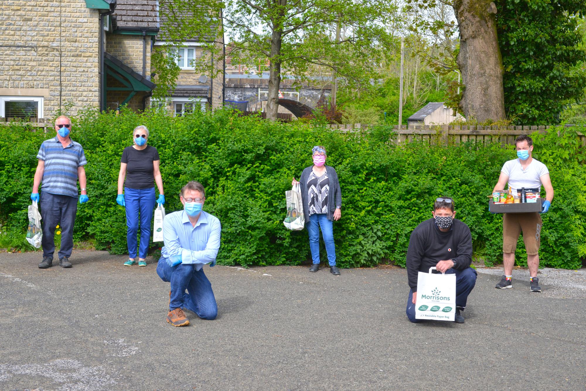 ChapelenleFrith group delivers 500 food packages since lockdown