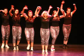 Secondary School Dance Festival, Glossopdale Community College's post 16 students. Photo Jason Chadwick