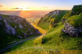 Derbyshire has some stunning scenic drives, like this road through Winnat's Pass - but how far can you travel now restrictions are easing?