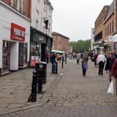 Chesterfield town centre.