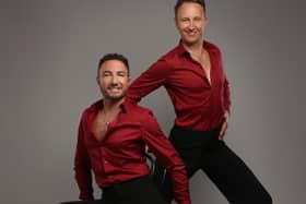 Vincent Simone and Ian Waite in The Ballroom Boys - ACT TWO.
