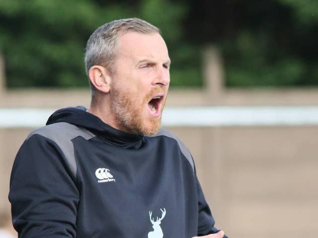 Buxton boss Craig Elliott will be keen to add to recent victories this weekend.