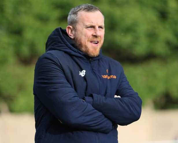 Buxton boss Craig Elliott was happy to see his side get the job done.