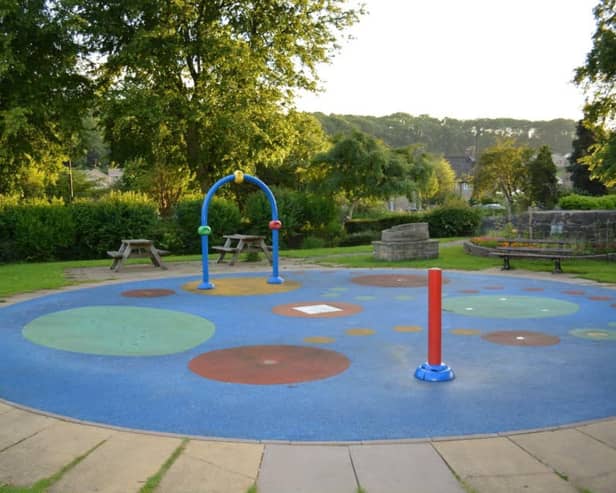 The splashpad in Bakewell Recreation Ground is currently closed.