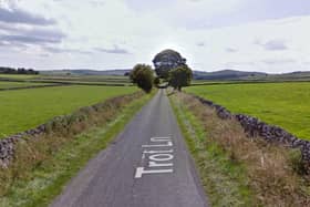 The incident took place on Wednesday, March 12 between 12.30 pm and 1pm, on an unnamed road off Trot Lane in the Peak District.