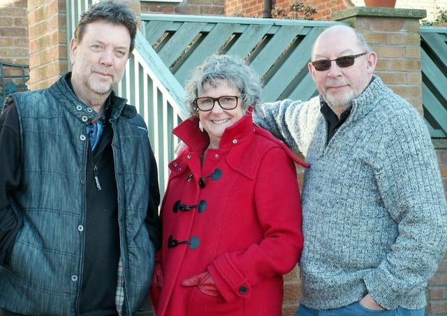 Jon Scaife, Judy Dunlop and Nigel Corbett perform together as Rare Occasion.