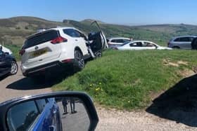 Motorists choosing to double park at beauty spots are also causing problems by forcing traffic to seek alternative routes.
