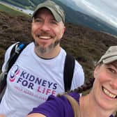 Abi and Paul West on 9 Edges Walk.