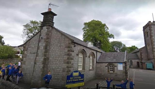 Ofsted say the standards at a Earl Sterndale C of E  Primary School have slipped from the previous inspection. Photo google maps
