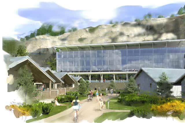 An artist's impression of the proposed water park development. (Picture: Pennyroyal Design Group)
