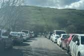 Roads around Castleton are now regularly clogged by parked cars which cause extensive problems for residents in the area. (Photo: Jessica Elliot)