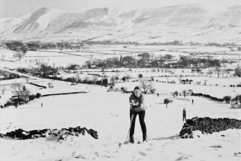 Boards ski run, Edale, February 1970