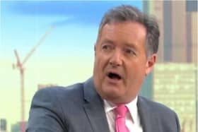 Piers Morgan was accused of mimicking the Chinese accent.