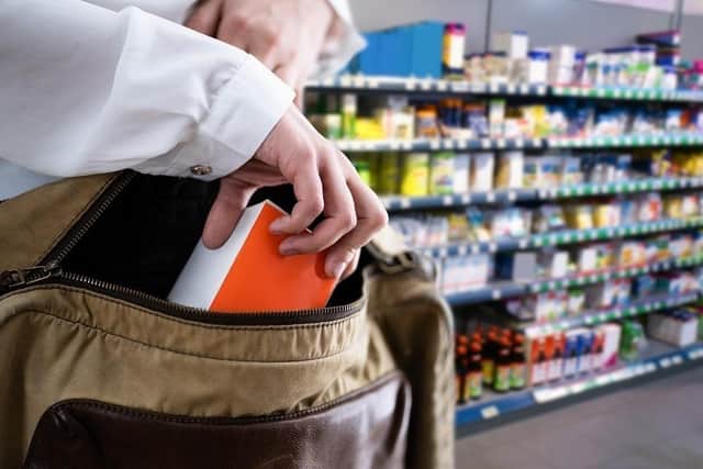 A record number of shoplifting crimes were reported in Derbyshire last year, new figures show.