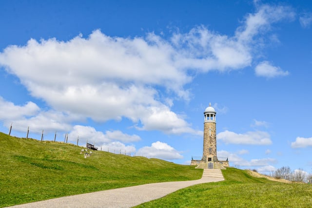 Dave Long's latest offering shows Crich Stand looking majestic in the spring sunshine.
