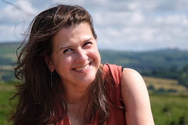 Lisa Schneidau tells traditional stories about the connections between people and nature.