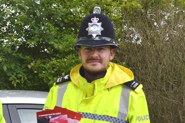Sergeant Adam Harrison has praised the fact that Buxton FC has joined the Pubwatch scheme.