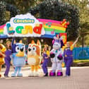 Bluey, Justin Fletcher and Andy Day heading to Cbeebies Land at Alton Towers this half term for 10th anniversary celebrations. Photo submitted