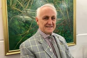 Derbyshire County Council Leader, Councillor Alan Graves, Taken By Bbc Ldr Jon Cooper.
