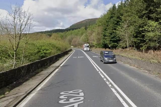 The A628 (Woodhouse Pass) in Derbyshire is currently closed in both directions between the A57 near Hollingworth and the A616 Flouch Roundabout due to a serious incident.