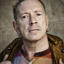 John Lydon. Photo by Paul Heartfield.