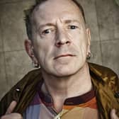 John Lydon. Photo by Paul Heartfield.