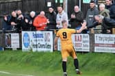 Fans congratulate Kyle Hawley. Photo by Fryerpix