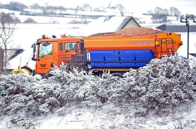 Snow is forecast to fall in Derbyshire.