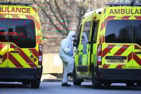 Coronavirus infection rates in parts of Derbyshire are more than double those in other areas of the county (Photo by DANIEL LEAL-OLIVAS/AFP via Getty Images)