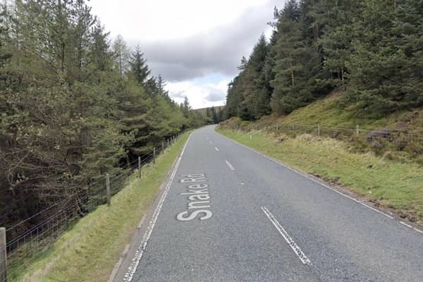 The route is currently shut in both directions after the crash.