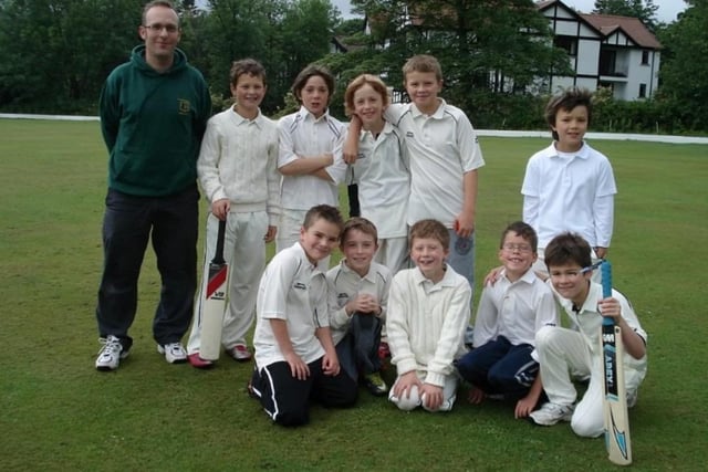 Buxton CC U9s in 2011