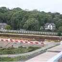 The site of new side weir and tumblebay at Toddbrook Reservoir. Photo submitted