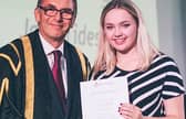 Jade Tideswell studied media at Buxton and Leek College.