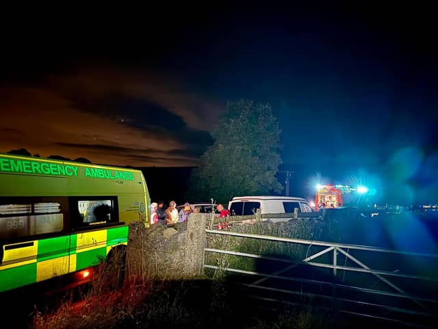 The injured caver was successfully evacuated after an eight hour operation.  Credit: DCRO