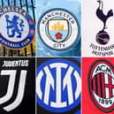 Liverpool; Manchester United; Arsenal; Chelsea; Manchester City; Tottenham Hotspur; Real Madrid; Barcelona; Atletico Madrid; Juventus; Inter Milan and AC Milan will form the new ESL.