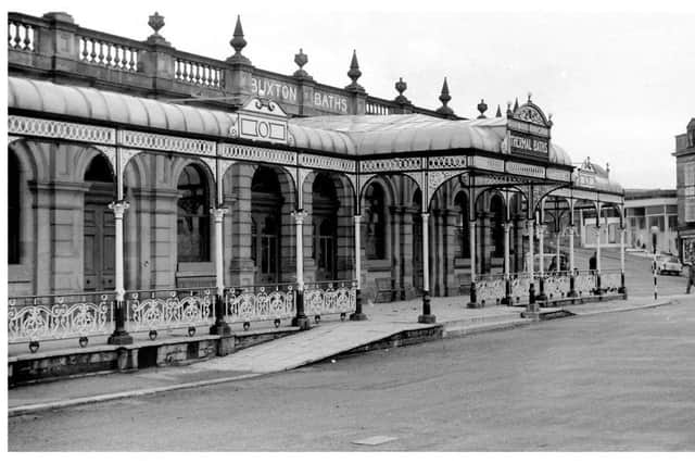 The Buxton Colonnades in their former glory which campaigner Melandra Smith wants to bring back to the town. Pic Melandra Smith