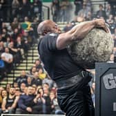 Britain's Strongest Man contenders will be battling it out at Sheffield FlyDSA Arena. Photo by Zoie Carter-Ingham.