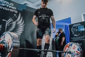 Jack Jodrell from the High Peak has been named the second best in the world for deadlifting in his category. Photo Jack Jodrell