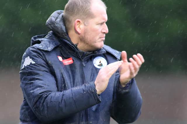 Buxton FC manager Steve Cunningham says his side have to just take one game at a time and keep putting the pressure on their rivals.