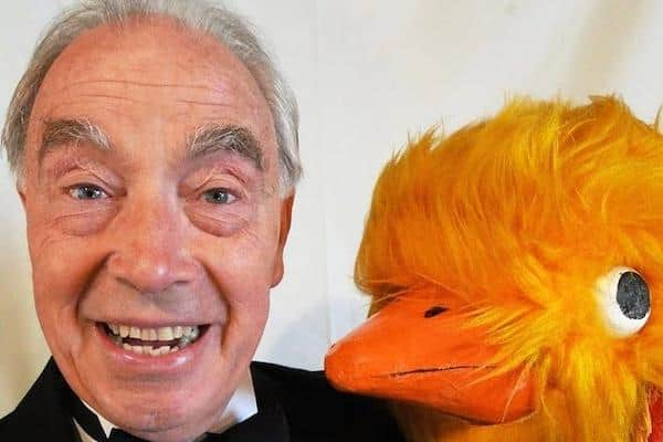 Panto legend Bernie Clifton - and Oswald - are part of the Treetops online show