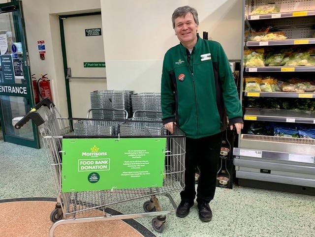 Robert Harrison, community champion at Morrisons