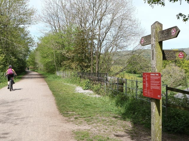 The Monsal Trail runs between Wye Dale and Bakewell, offering the chance to take in some beautiful scenery along the way.