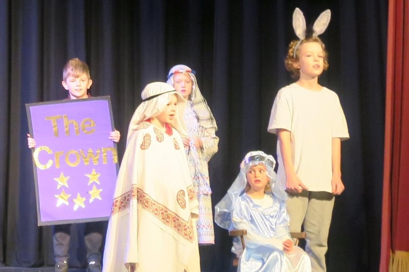 Pupils from Hague Bar school performed their Christmas show at the New Mills Art Theatre. Pic submitted.