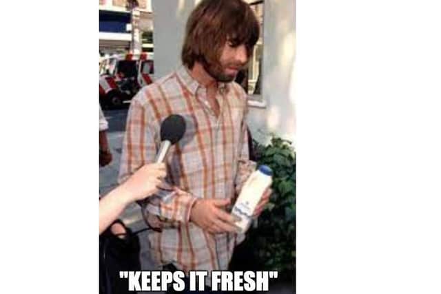 Deliveroo launches ‘commemorootive’ forks for Oasis fans to (Definitely Maybe) keep milk fresh.