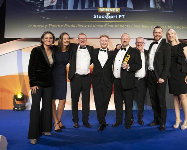Stockport NHS surgical team wins at national HSJ Patient Safety Awards