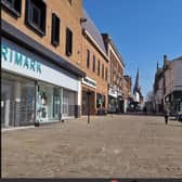 The streets of Chesterfield are quiet