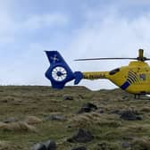 The walker could not be revived after collapsing in the Peak District.