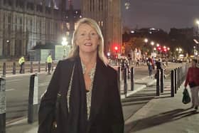 Lynn Hambleton made the journey to London to pay respects to The Queen