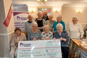 Residents at Haddon Court in Buxton have once again supported Ashgate Hospice by holding a coffee morning, raising a fantastic £1,309.17.